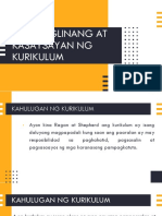 Ang Paglinang at Kasaysayan NG Kurikulum