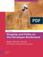 Kingship and Polity On The Himalayan Borderland: Rajput Identity During The Early Colonial Encounter