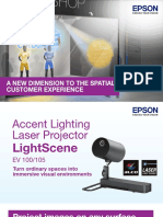 New Dimension to Spatial Customer Experience with Laser Projection