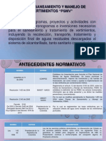 Plan de Saneamiento y Vertimientos (PSMV