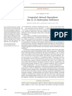 Congenital Adrenal Hyperplasia Due To 21-Hydroxylase Deficiency