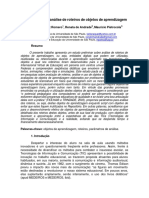 Parâmetros Para Análise de Roteiros de Objetos de Aprendizagem