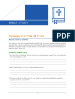 Bible Study: Courage in A Time of Crisis