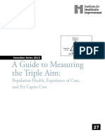 i Hi Guide to Measuring Triple Aim White Paper 2012
