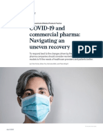 COVID 19 and Commercial Pharmaceuticals