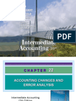 CH - 22 - Accounting Changes and Error Analysis