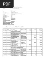 Account Statement From 1 Jun 2021 To 30 Jun 2021: TXN Date Value Date Description Ref No./Cheque No. Debit Credit Balance