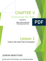 Chapter 2 Unpacking The Self