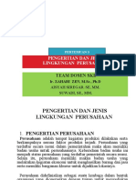 Pengertian dan Jenis Lingkungan Perusahaan