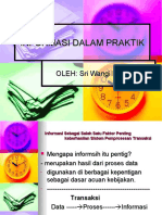 Informasi Dalam Praktik