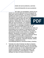 Proceso de Lanzamiento de Nuevos Productos y Servicios