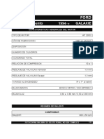 Motores Ford Galaxie 1994+ EEC-IV Multipunto: Características y Pruebas