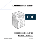 Parts Catalog B039/B040/B043/B120: Ricoh Group Companies