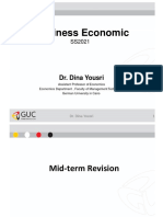 Business Economics Mid-Term Revision