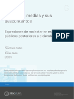 Ricardo Fava. La Clase Media y Sus Descontentos Uba - Ffyl - T - 2004 - 814542-1