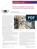 Articulo Nuevas Tecnologias e Innovacion en Prevencion de Riesgos Laborales