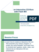 Create An Interactive CD-Rom With Flash MX