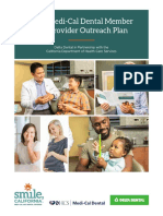 2020 Medi Cal Dental Member and Provider Outreach Plan