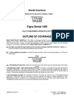 888674a Ooc Cigna Dental 1500 Ca