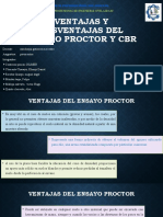 TRABAJO 6 (Ventajas y Desventajas Del Ensayo Proctor y CBR)