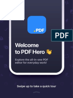 Welcome to PDF Hero