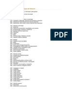 ISBN Tabela de Códigos de Assunto