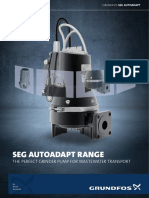 Seg Autoadapt Range: The Perfect Grinder Pump For Wastewater Transport