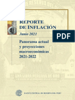 Reporte de Inflacion Junio 2021