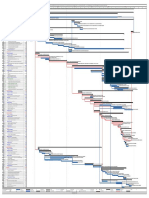 Cronograma de Obra (Diagrama Gantt) Pistas Huarichaca