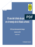 Citrato de Potacio para El Calculo Renal