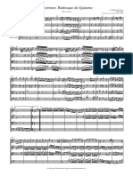 Telemann Don Quixote Score Darmstadt - Full Score