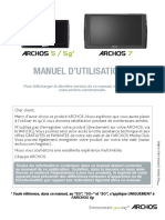 Francais Manuel d Utilisation Archos 5-5g-7 v3