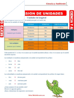 Conversión de Unidades para Sexto Grado de Primaria