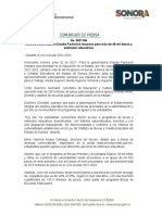 20-06-21 Destina Gobernadora Claudia Pavlovich Recursos para Más de 48 Mil Becas y Estímulos Educativos