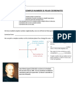 Unit 16 Notes: Complex Numbers & Polar Coordinates