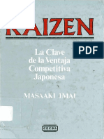 Kaizen - La Clave de La Ventaja Competitiva Japonesa
