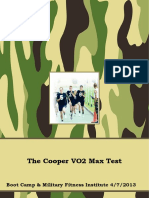 The Cooper VO2 Max Test: Boot Camp & Military Fitness Institute 4/7/2013