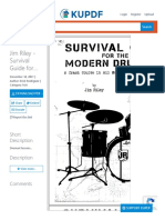 Jim Riley - Survival Guide For The Modern Drummer