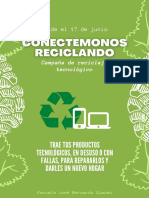 Afiche reciclaje tecnológico