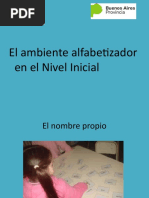 El Ambiente Alfabetizador