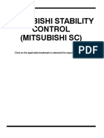 Mitsubishi Stability Control (Mitsubishi SC) : Click On The Applicable Bookmark To Selected The Required Model Year