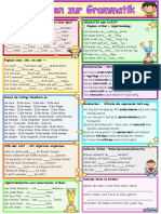 Grammatikubungwiederholung 2 Arbeitsblatter Grammatikerklarungen Leseverstandni 27976
