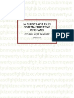 La Burocracia en El Sistema Educativo Mexicano