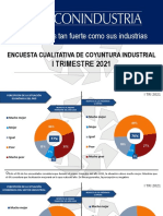 Encuesta de Coyuntura Industrial Venezuela - 1er. Trimestre 2021