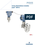 Manual de Consulta Sistema de Sensores Electrónicos Remotos Ers Rosemount 3051s Es Es 5929750