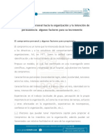 Documento_El Compromiso Personal Hacia La Organización y La Intención de Permanencia_VMC18