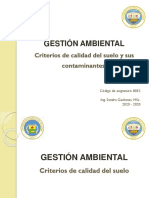 3.1 Criterios de Calidad de Suelo 20-20