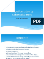 Image Formation by Spherical