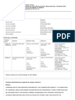 Electronic Ticket Receipt, December 27 For MR JOVIT BENSON INGAL