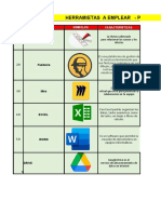 Herramientas A Implear - Proyecto Iiib